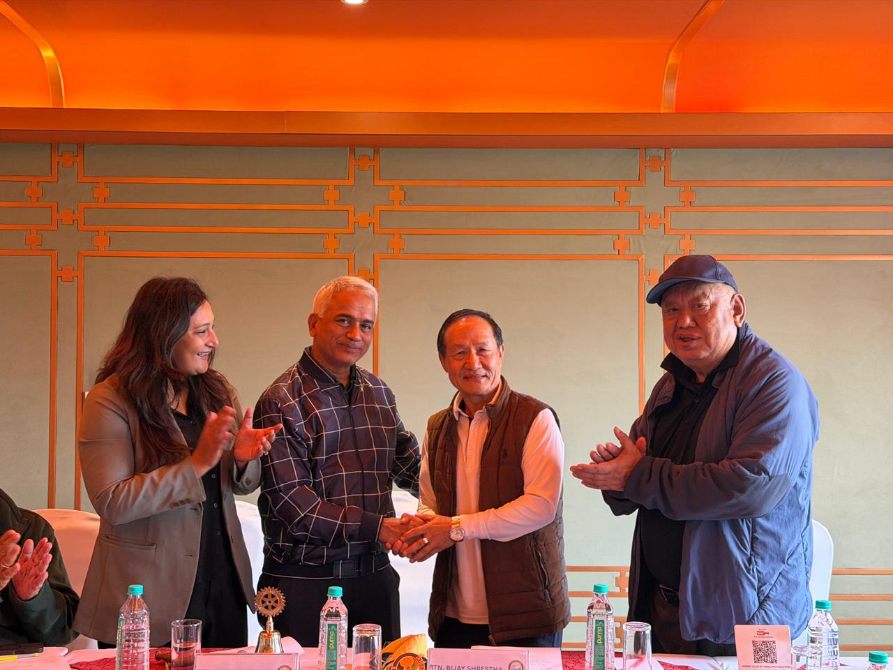 Rtn. Tej Rai's contribution to KIOCH