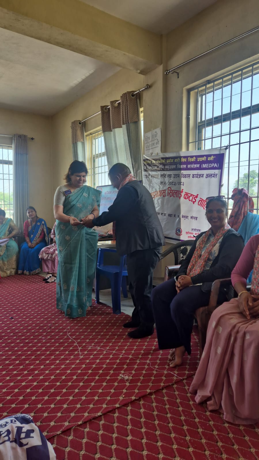 Advance Tailoring Course Comletion