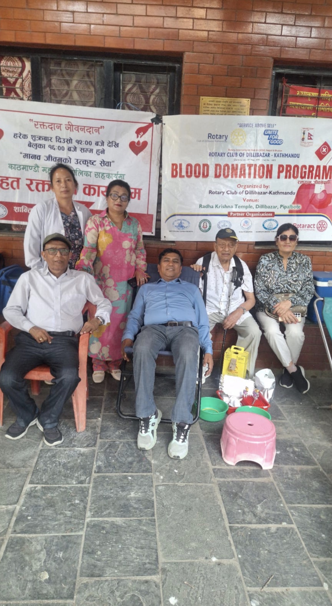Monthly Blood Donation Campaign