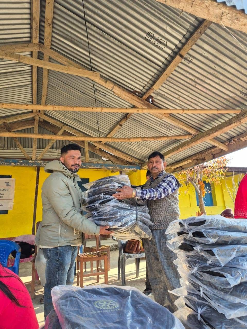 Project Jhola at Nageshwori Basic School