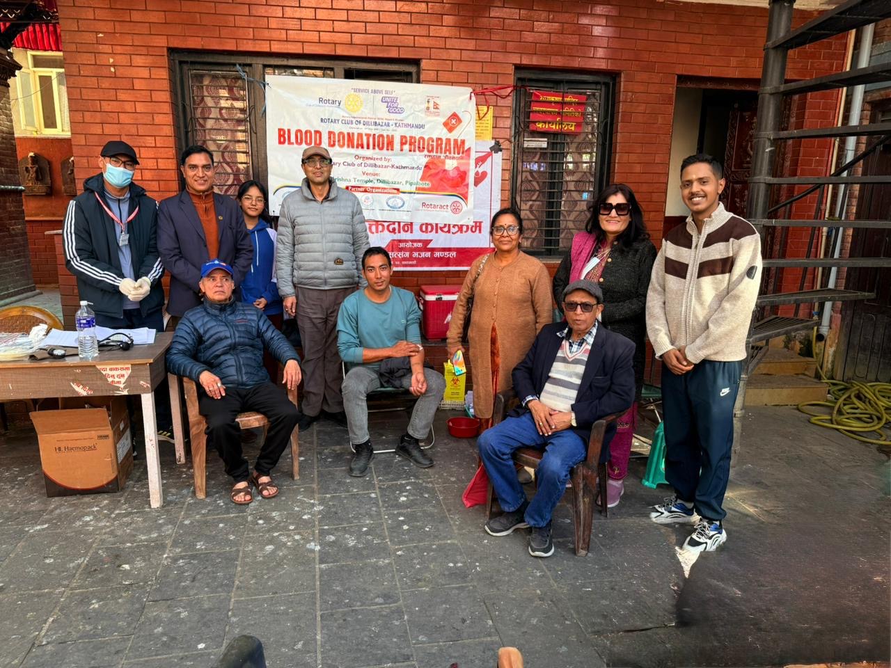 Monthly Blood Donation